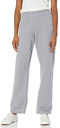 Hanes Women’s EcoSmart Open Bottom Leg Sweatpants