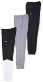 Hind Boys 3-Pack Fleece and Tricot Jogger Sweatpants with Pockets for Athletic & Casual Wear