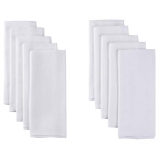 GERBER Birdseye Cloth Diapers, Prefold, 20Count, White