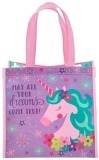 Stephen Joseph Kids Medium Recycled Gift Bag, UNICORN