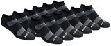 Saucony Men’s Multi-Pack Mesh Ventilating Comfort Fit Performance No-Show Socks