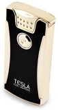 Tesla Coil Lighters™ USB Rechargeable Windproof Dual Arc Lighter (Gold)