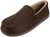 IZOD Men’s Classic Two-Tone Moccasin Slipper, (X-Large / 11-12 D(M) US, Solid Brown)
