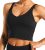 Dragon Fit Sports Bra for Women Longline Padded Bra Yoga Crop Tank Tops Fitness Workout Running Top