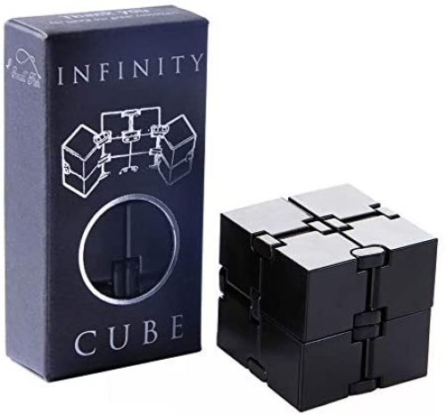 Infinity Cube Fidget Toy, Sensory Tool EDC Fidgeting Game for Kids and Adults, Cool Mini Gadget Best for Stress and Anxiety Relief and Kill Time, Unique Idea that is Light on the Fingers and Hands