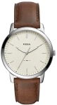 Fossil Men’s the Minimalist Stainless Steel Slim Casual Quartz Watch