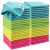 Microfiber Cleaning Cloth,50Pack Cleaning Rag,Cleaning Towels with 4 Color Assorted,12″X12″(Green/Blue/Yellow/Pink)