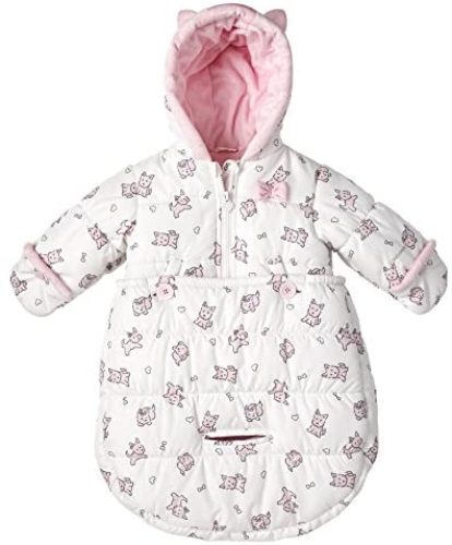 LONDON FOG Newborn Infant Baby Girl Boy Puffer Carbag Pram Bag Snowsuit Bunting