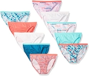 Fruit of the Loom Girls’ Cotton Bikini Underwear