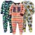 Simple Joys by Carter’s Baby and Toddler Boys’ 3-Pack Loose Fit Fleece Footed Pajamas