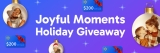 Turn Your Festive Shopping into a Win with our Swagbucks Joyful Moments Holiday Giveaway!